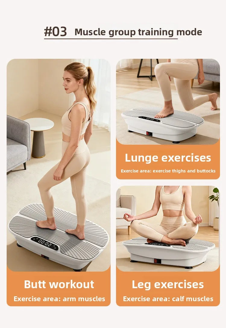 Carton Intelligent High Frequency Vibration Plate For Home Fitness