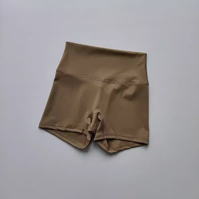 Women Yoga Shorts Breathable High Waist Fitness Running Cycling Gym