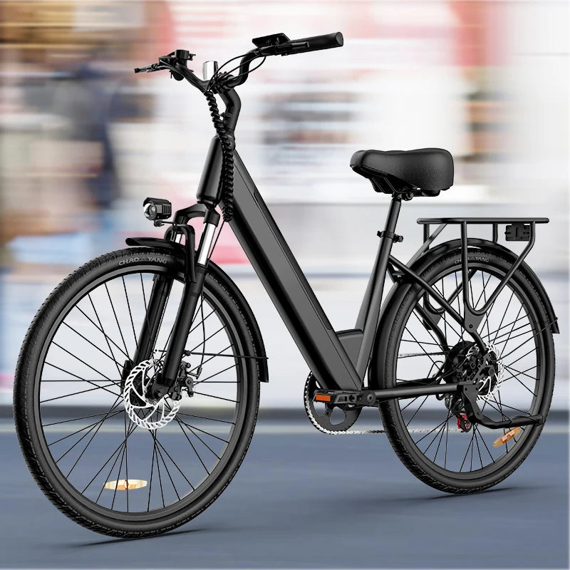 URLIFE 750W E-Bike Commuter 48V 10.4Ah Battery LCD Display