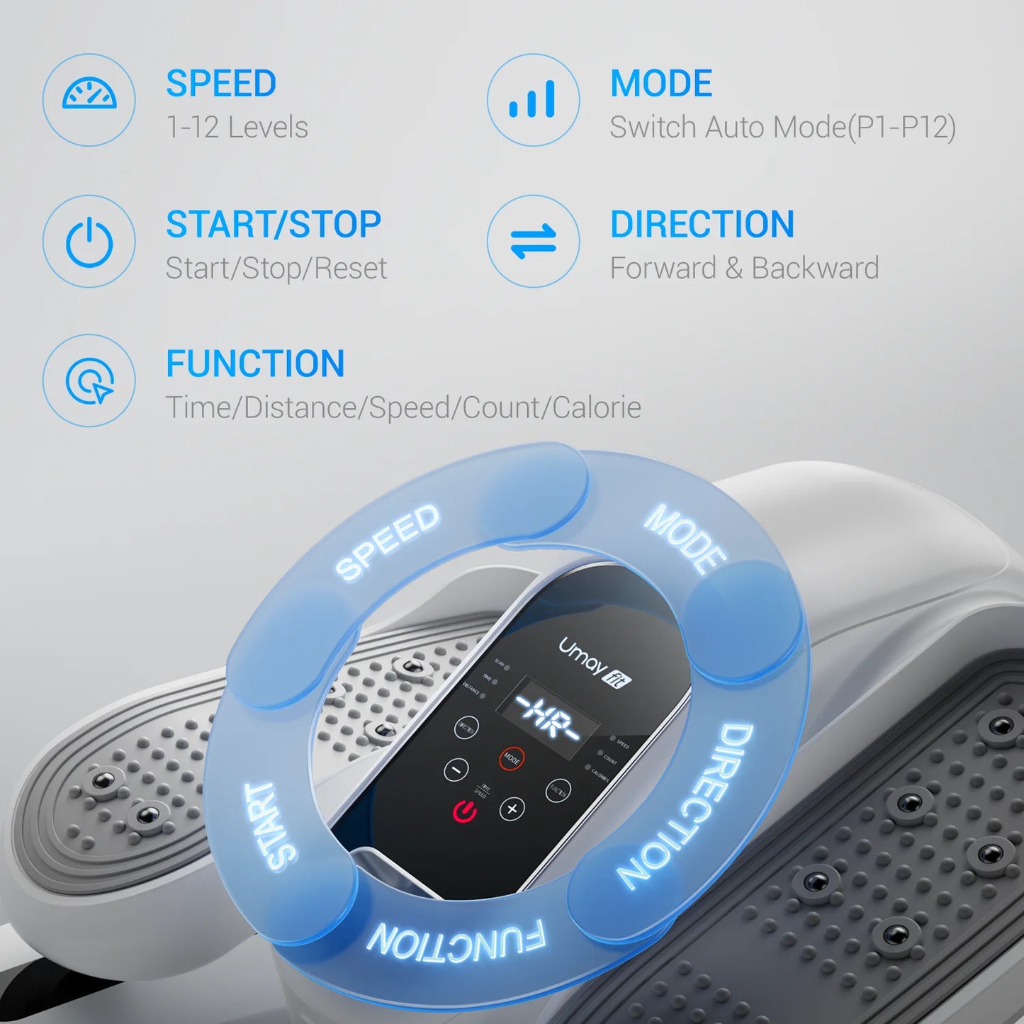 Cursor Fitness Portable Under Desk Elliptical For Seniors