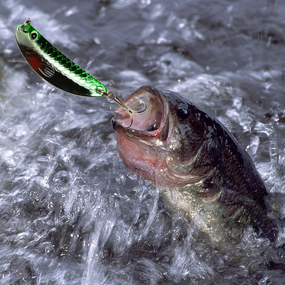 Fishing Spoon Lure Set Spinner Bait Trout Fishing Lures