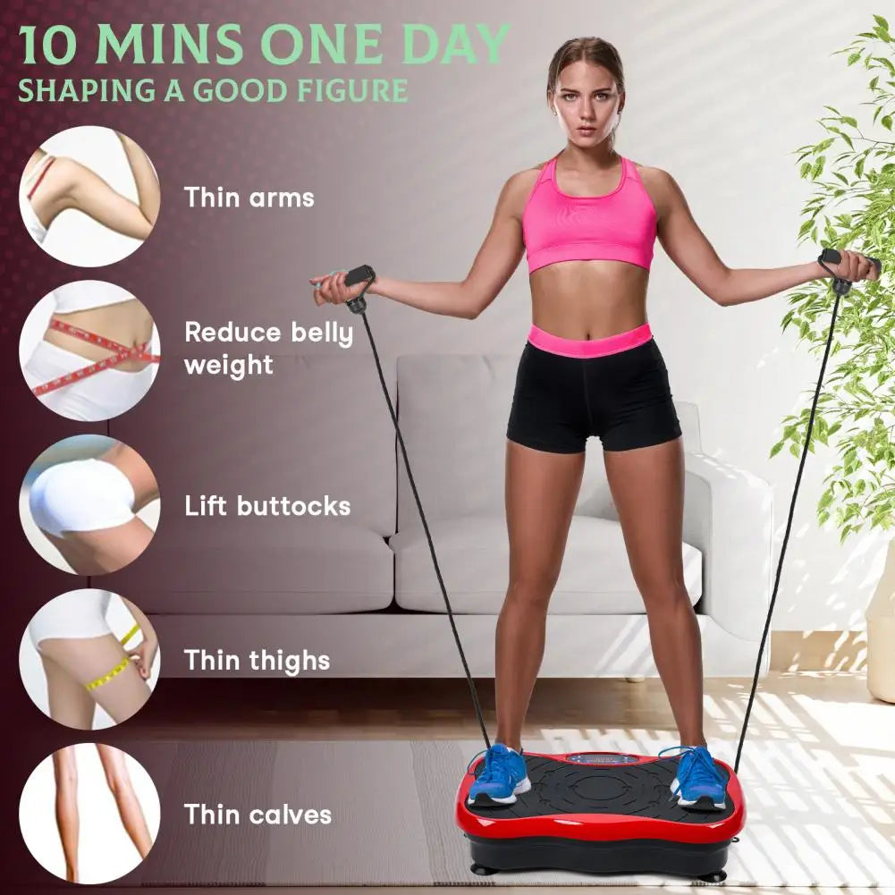 Vibrating Plate Exercise Machine for Lymphatic Drainage and Whole Body Vibration