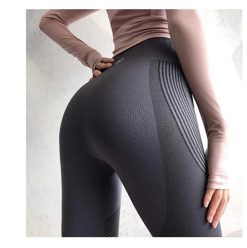 Women Fitness Yoga Pants High Waist Stretch Leggings Quick Dry