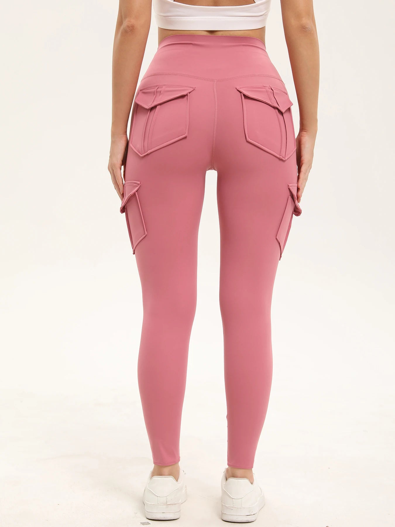 3 Pack Women's High Waisted Gym Leggings With Pockets