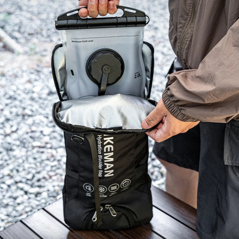 Insulated Cooler Bag For Hydration Bladders While Hiking