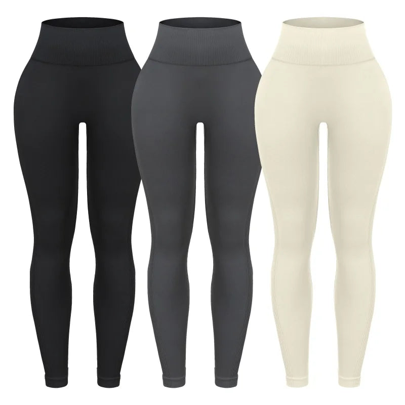 3 Piece High Waisted Tie Dye Leggings Set for Women Scrunch Butt Lifting