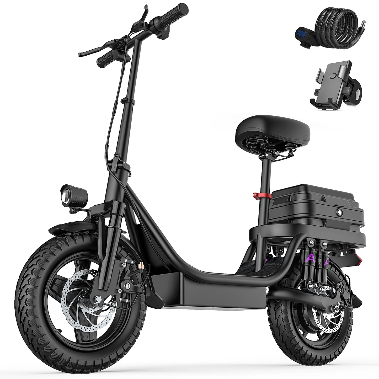 UPlee GQ8 Folding Electric Bike 250W Peak Motor 48V Battery