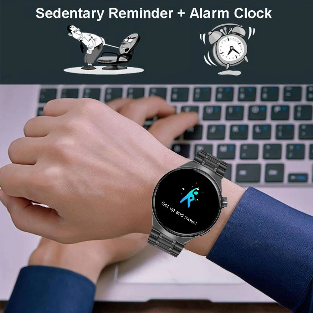 SENBONO Mens Smartwatch Heart Rate SpO2 Bluetooth Multi Sport