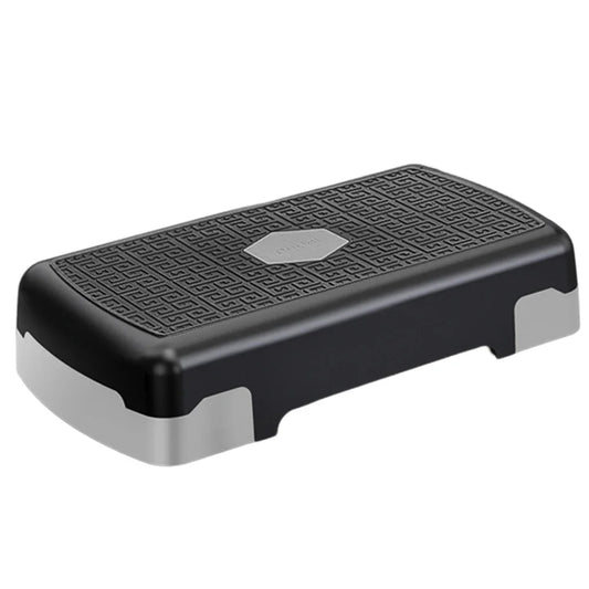 Adjustable Home Fitness Stepper - Non-slip Mini Cardio Exercise Equipment, 200KG Load-bearing Cap. Exercise mat holder Yoga