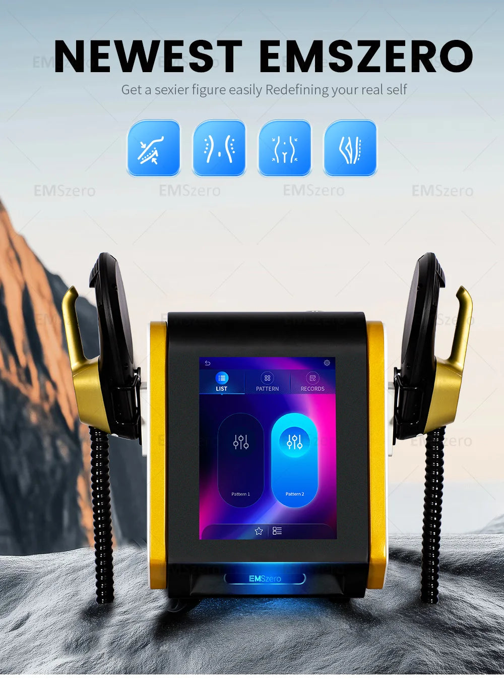 EMSZERO Hi EMT RF Machine for Body Sculpting and Slimming