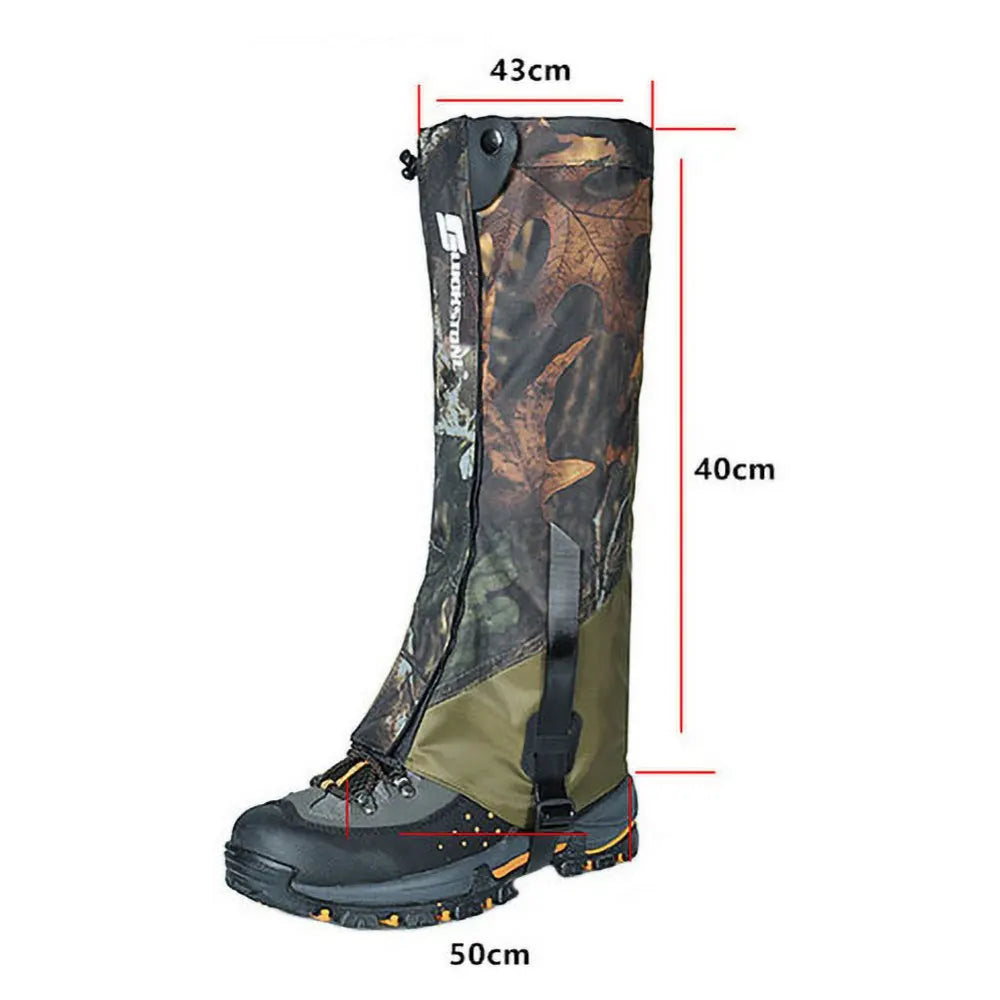 Adjustable Waterproof Shoe Covers for Men and Women - Perfect for Hiking and Camping