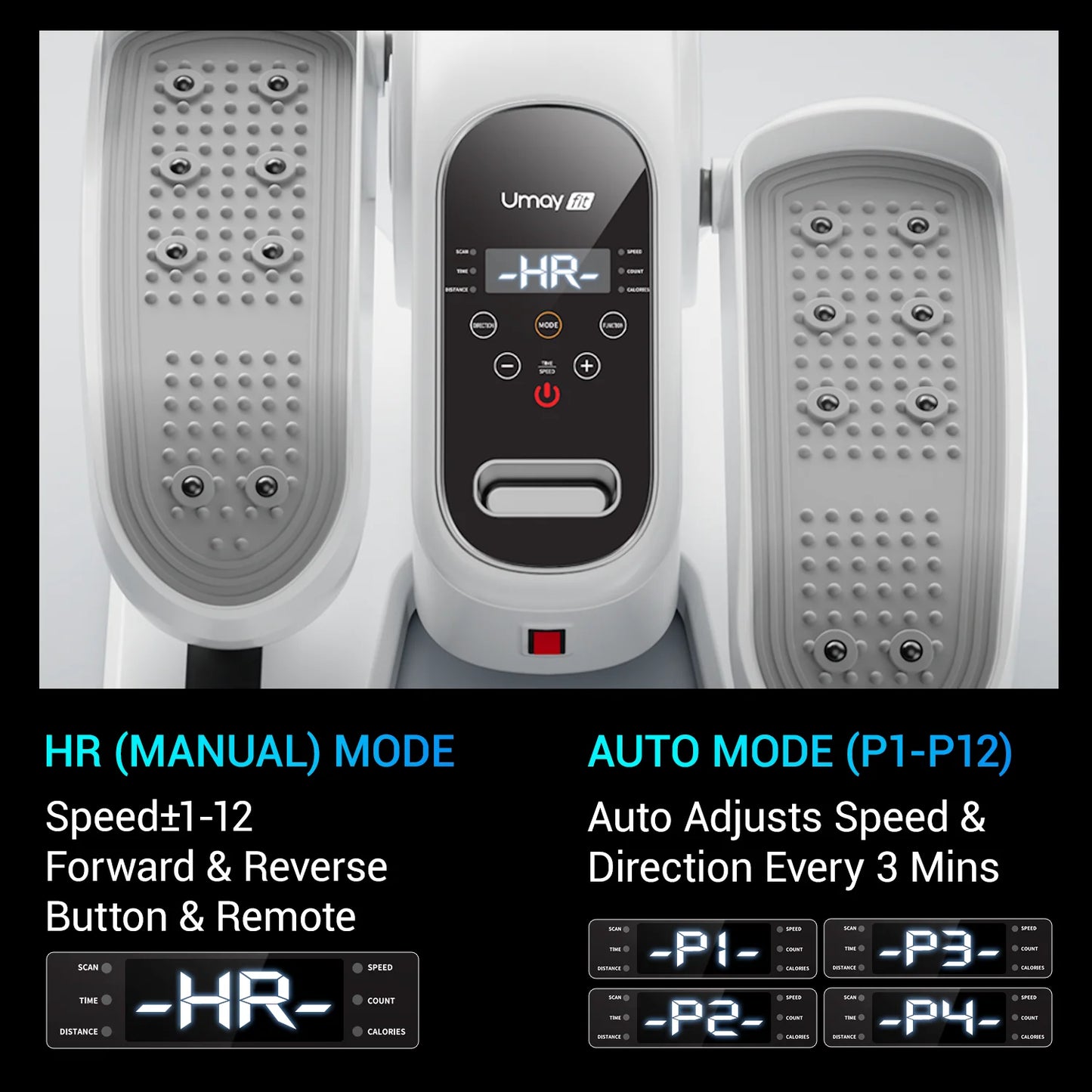 Cursor Fitness Portable Under Desk Elliptical For Seniors