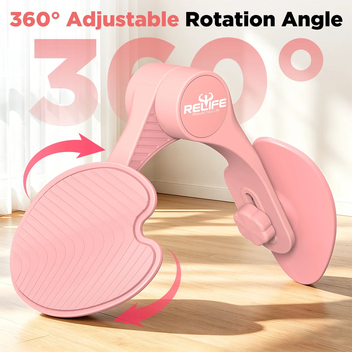 Thigh Master 360 Degree Adjustable Leg Exerciser For Home Gym