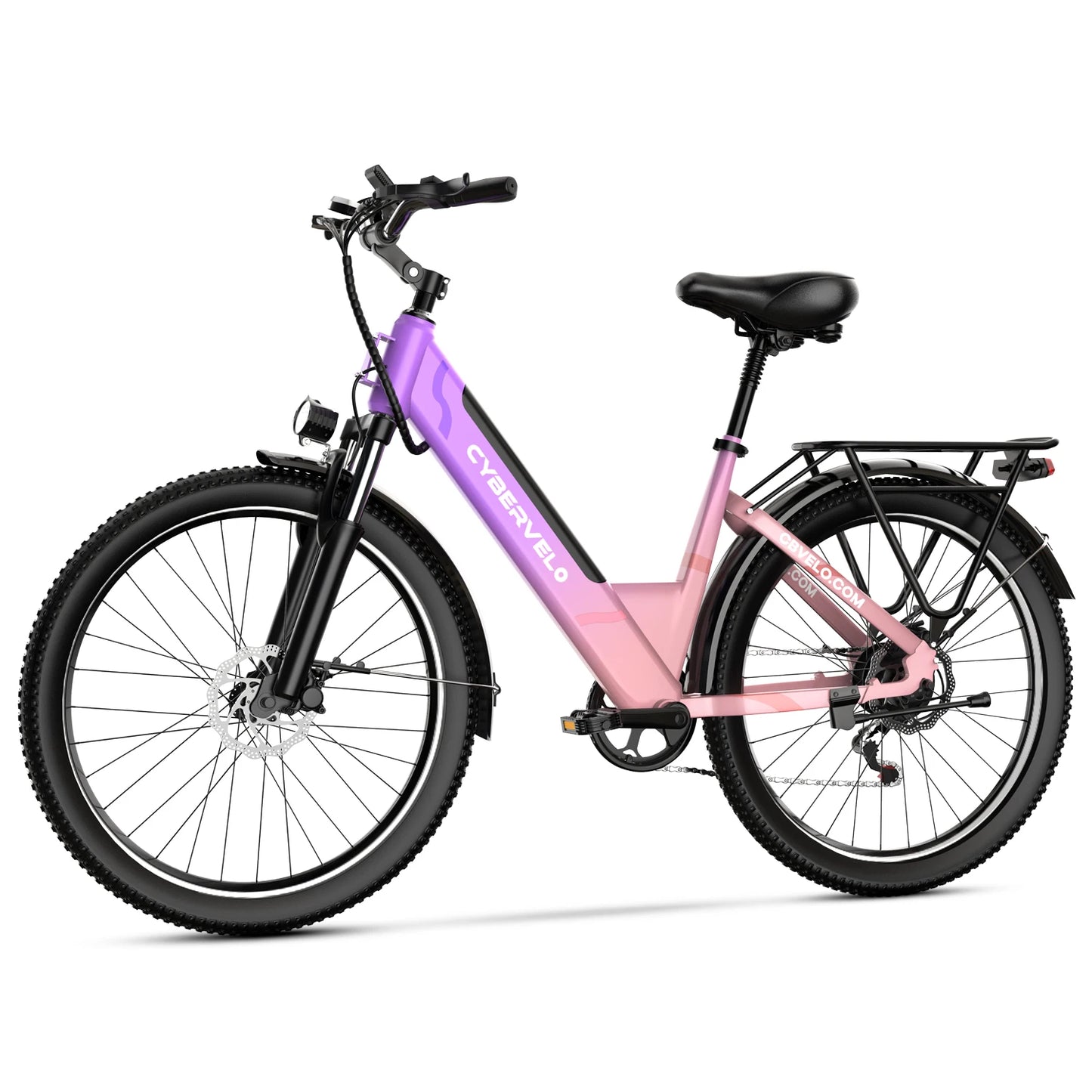 CYBERVELO EK2 Electric City Bike 1000W 80 Mile Range