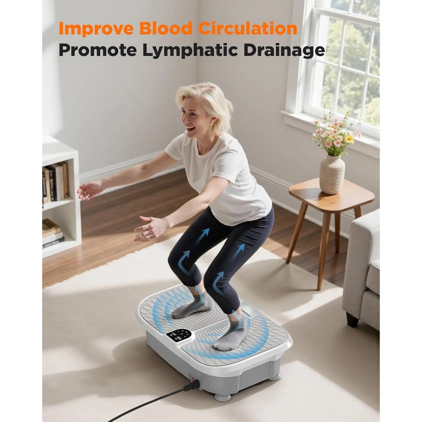 Vibration Plate Exercise Machine For Whole Body Workout