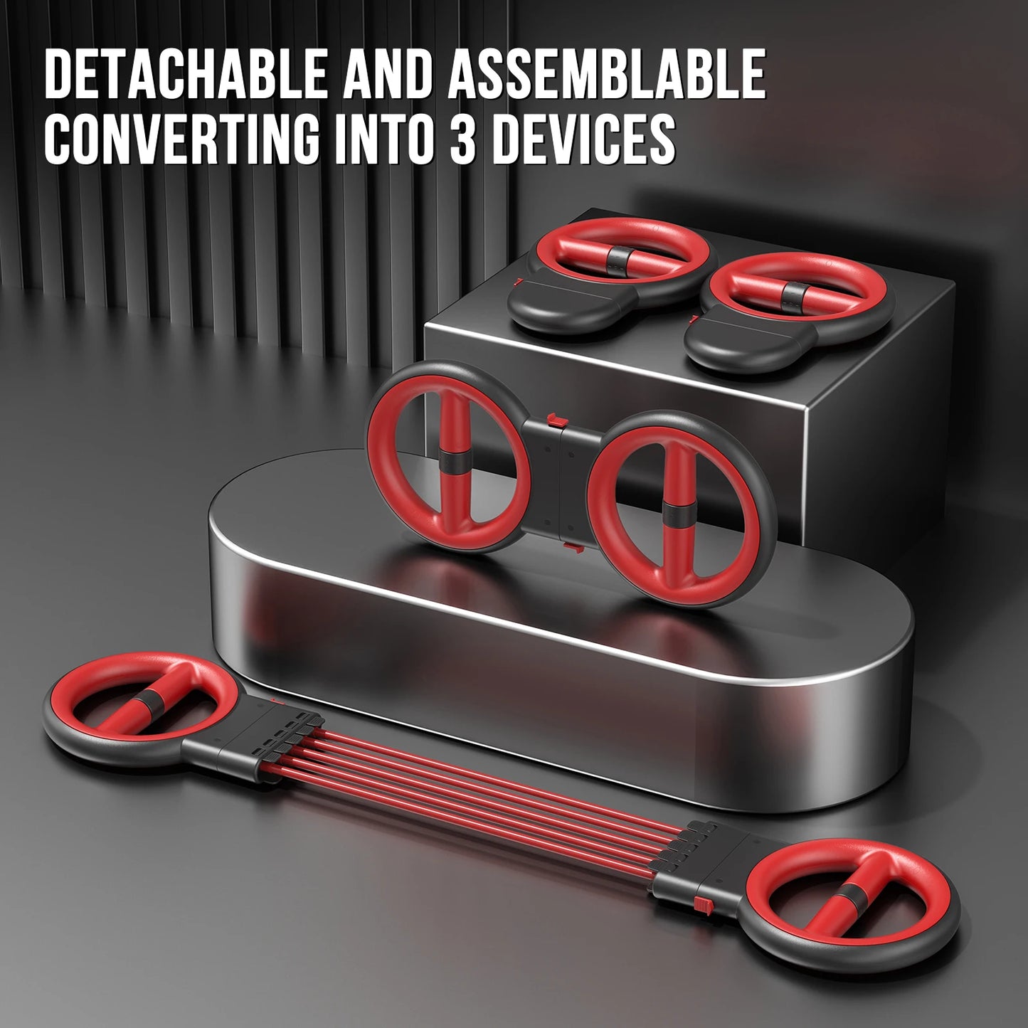 3In1 Arm Exerciser For Forearm And Upper Body Strength Training