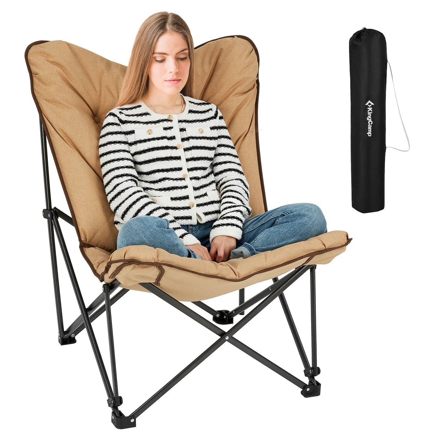 KingCamp Butterfly Chair Camping Portable Foldable Seat