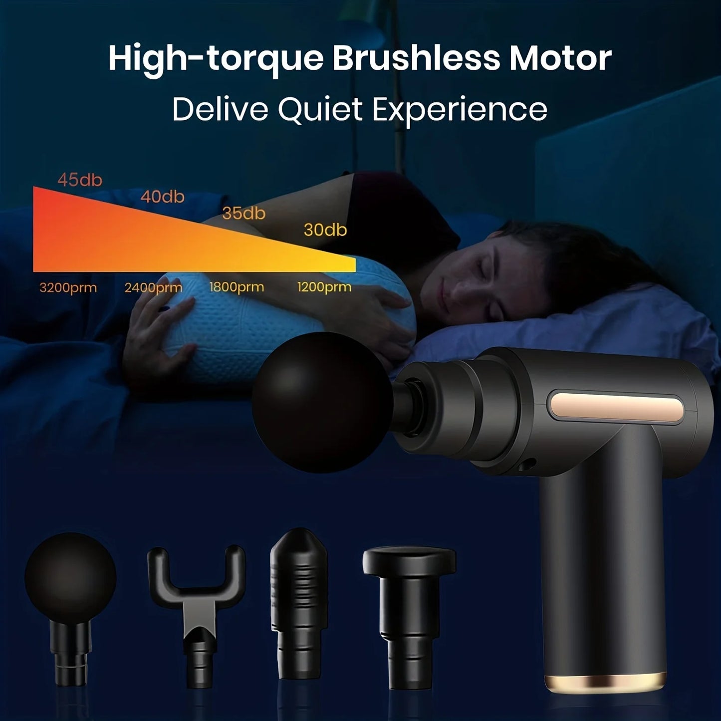 Altruism Portable Fascia Gun For Body Neck Back Deep Muscle