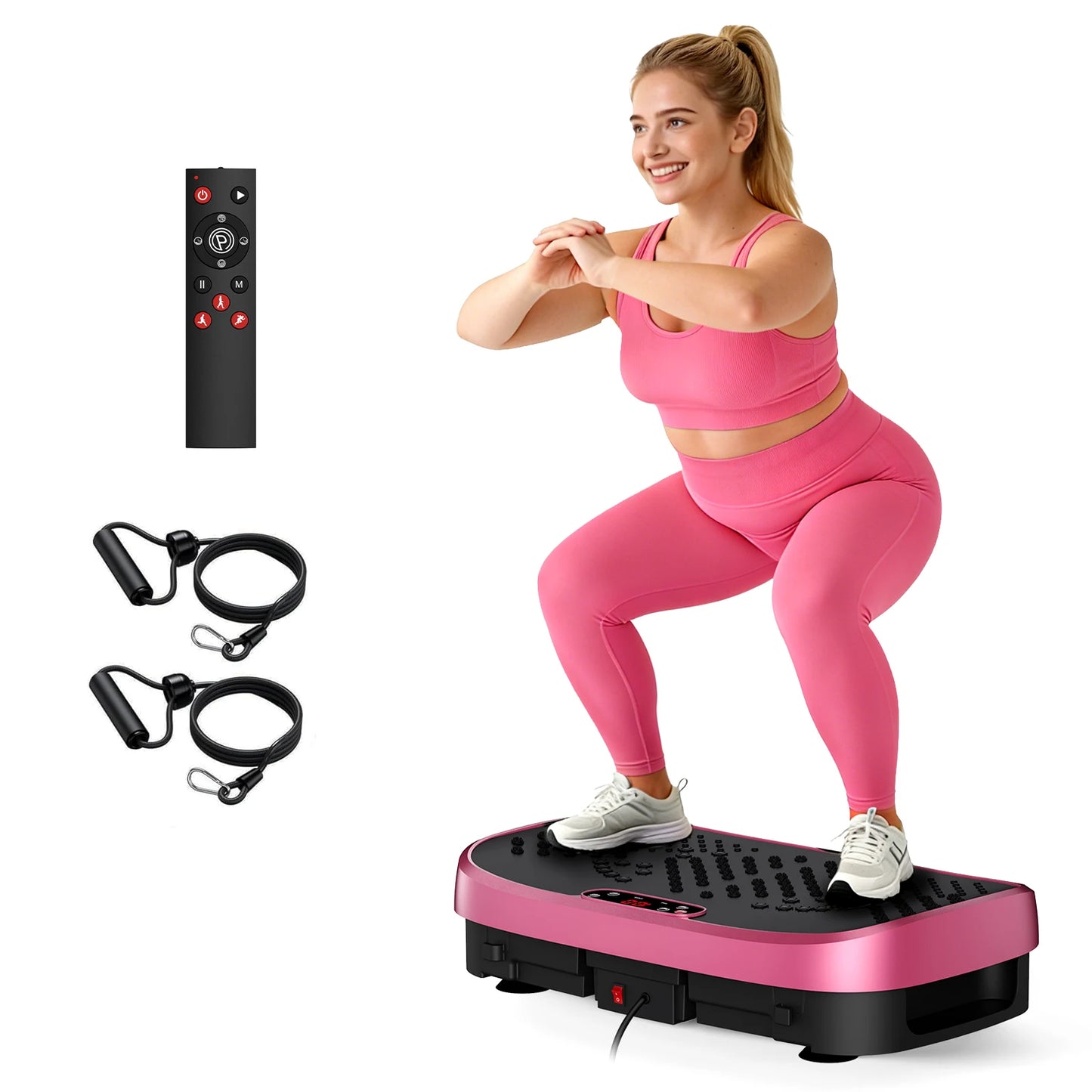 Vibration Plate Exercise Machine With 120 Levels For Home Gym