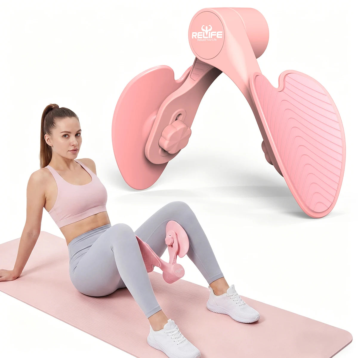 Thigh Master 360 Degree Adjustable Leg Exerciser For Home Gym