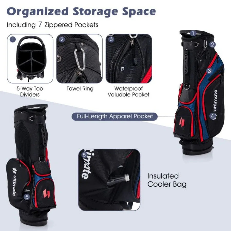 Complete 11 Pieces Golf Club Set for Beginners and Enthusiasts