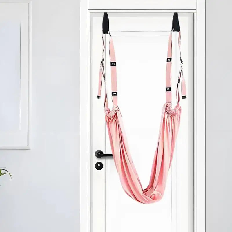 Adjustable Aerial Yoga Strap Hammock Swing for Stretching and Inversion