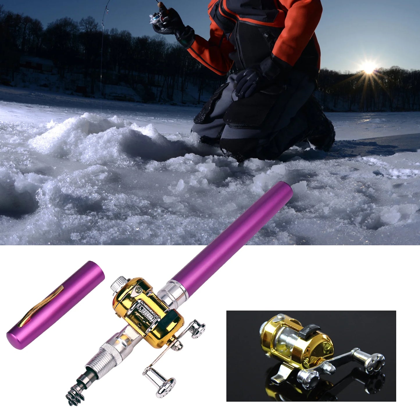 Category Mini Telescopic Aluminum Alloy Fishing Rod