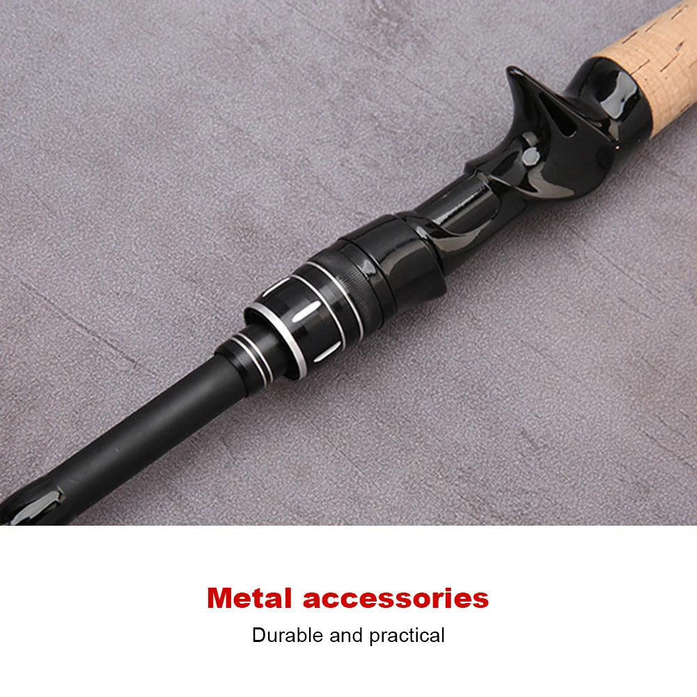 JOCESTYLE Telescopic Baitcasting Fishing Rod Collapsible Pole