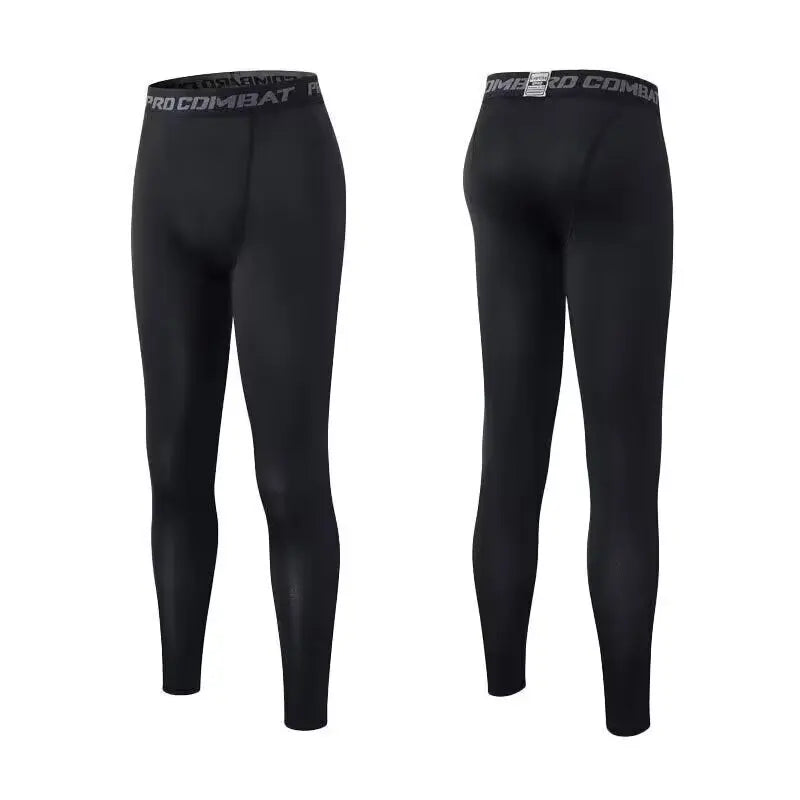 Fujian Mens Compression Pants Tights Baselayer For Running