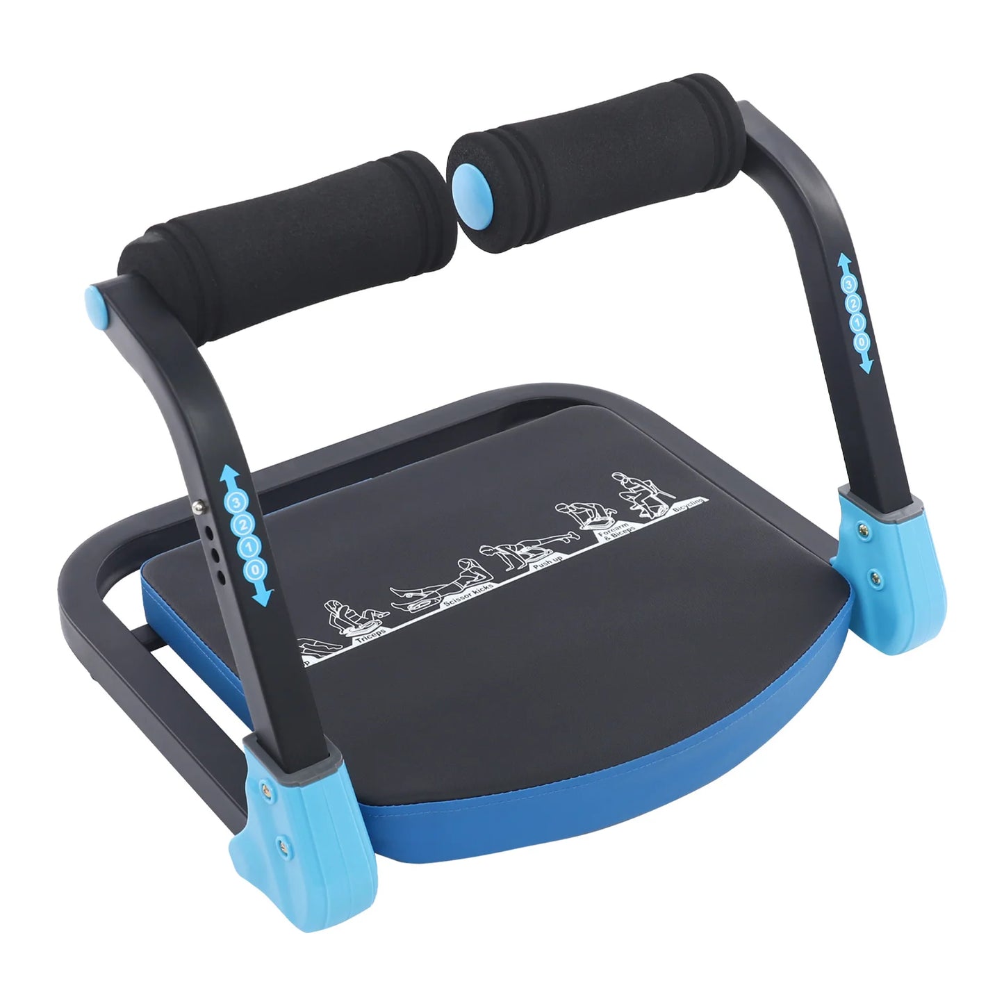Sit Up Ab Trainer Multifunctional Abdominal Workout Equipment 265 Lbs
