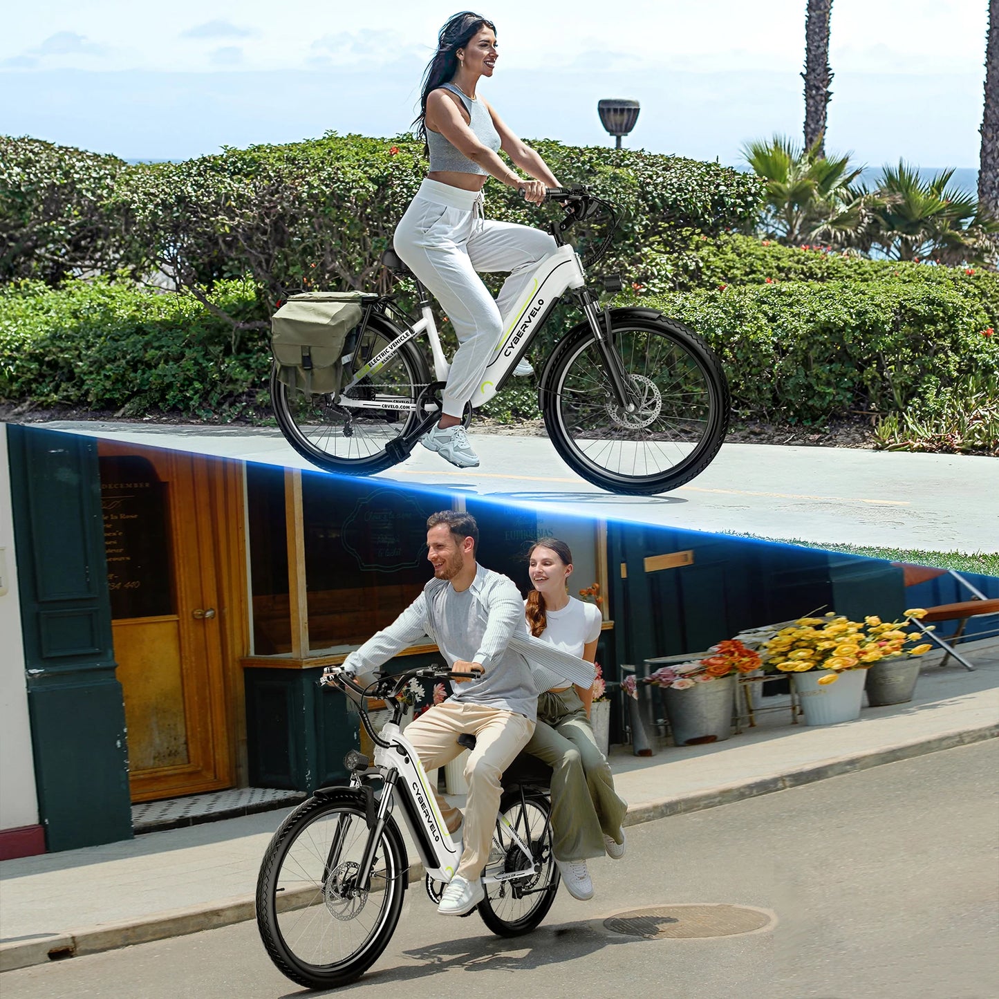 TALUSCONDOR EK7 Electric Bike City Commuter Long Range 1000W