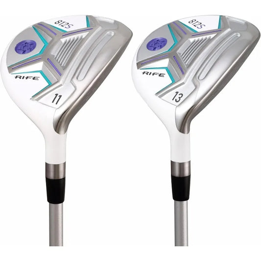 Womens Rife Golf 812s Offset Fairway Metal Wood Clubs Set Right Handed