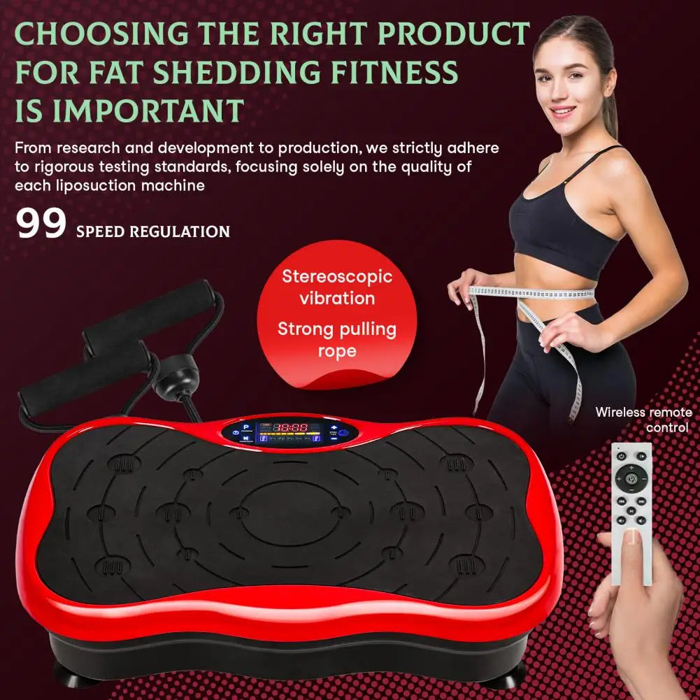 Vibrating Plate Exercise Machine for Lymphatic Drainage and Whole Body Vibration