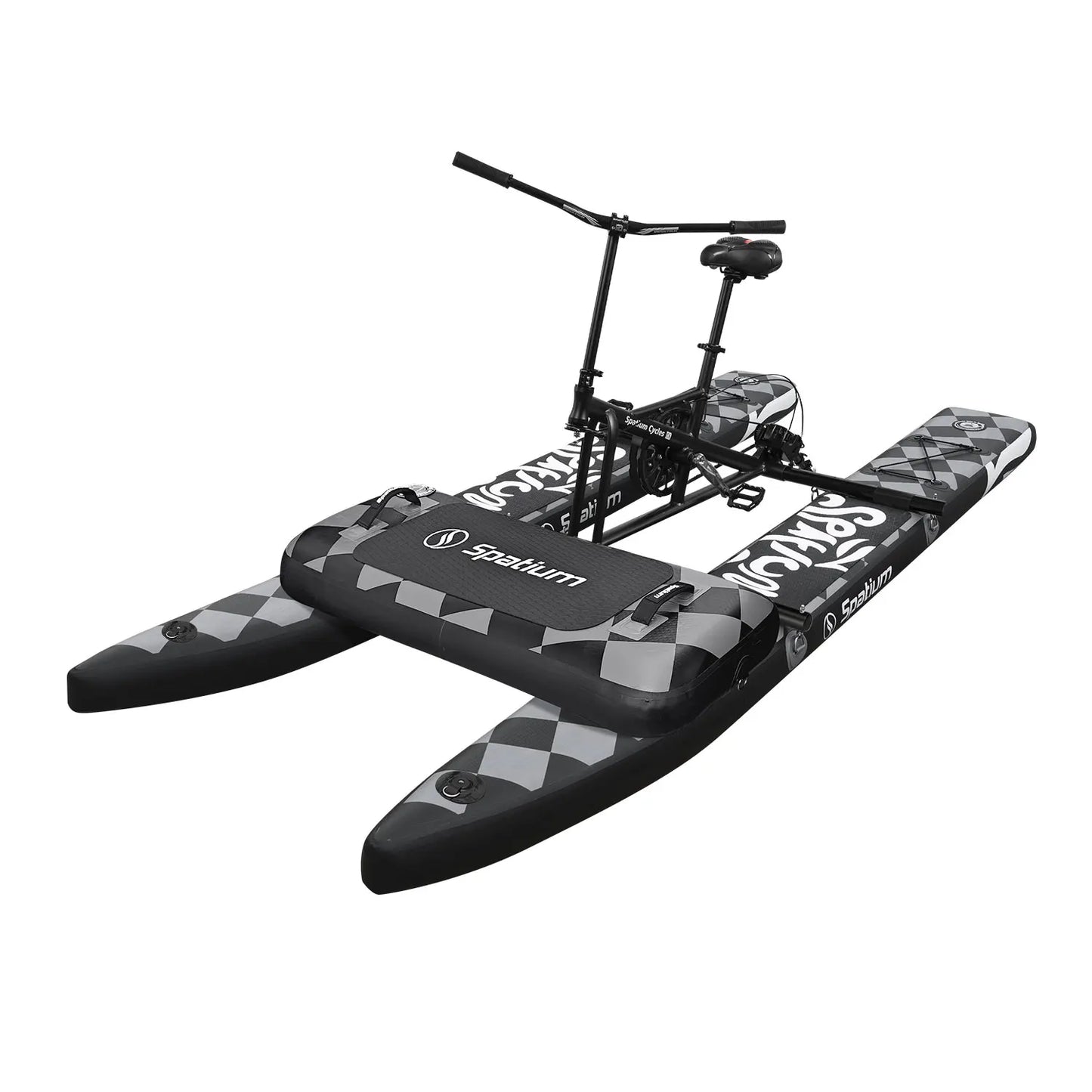 Spatium Water Bike 2.0 Inflatable Pedal Boat Stable