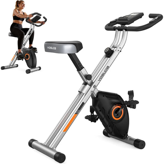 YOSUDA Foldable Exercise Bike For Home Gym Cardio Training