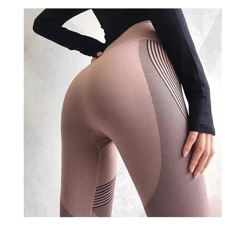 Women Fitness Yoga Pants High Waist Stretch Leggings Quick Dry