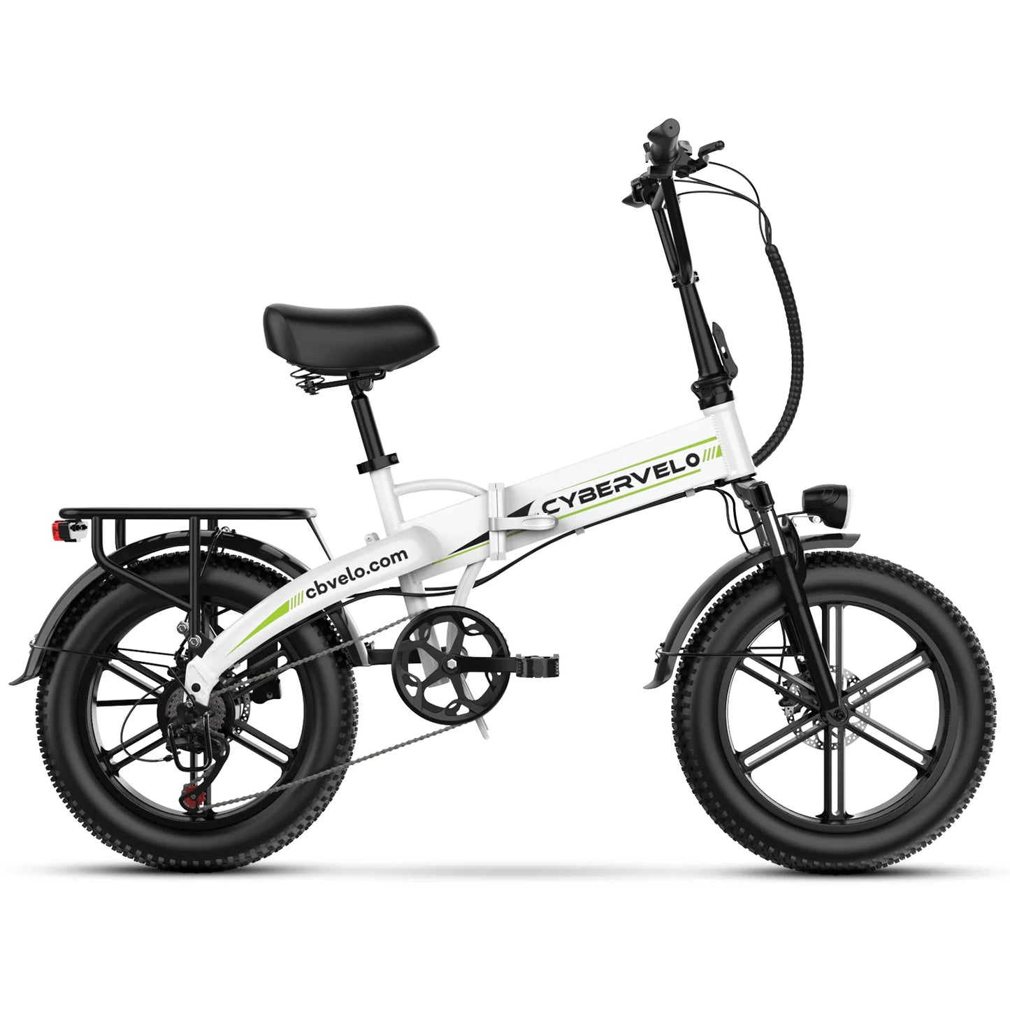 CYBERVELO 1000W Foldable Electric Fat Tire Ebike For Adults