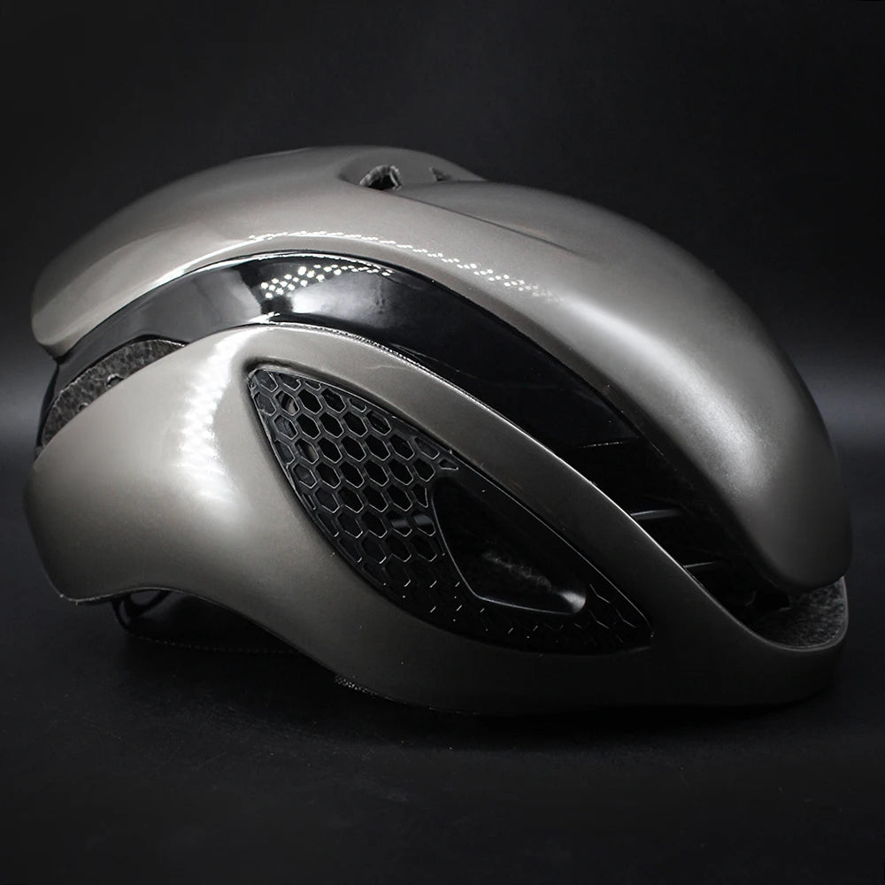 Aero Cycling Helmet for Men and Women Lightweight Time Trial Road Bike Safety Cap
