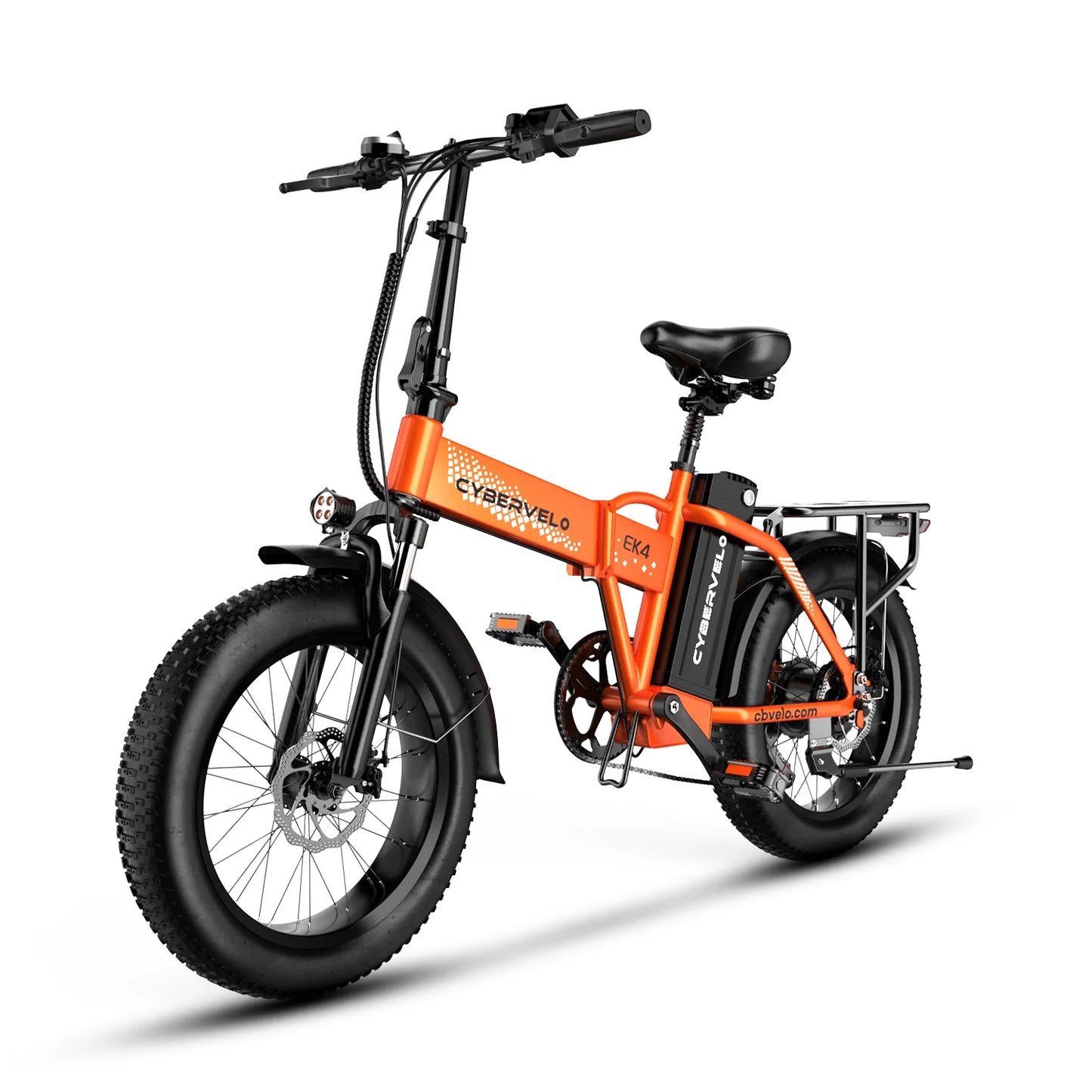 CYBERVELO 1000W Foldable Electric Fat Tire Ebike For Adults