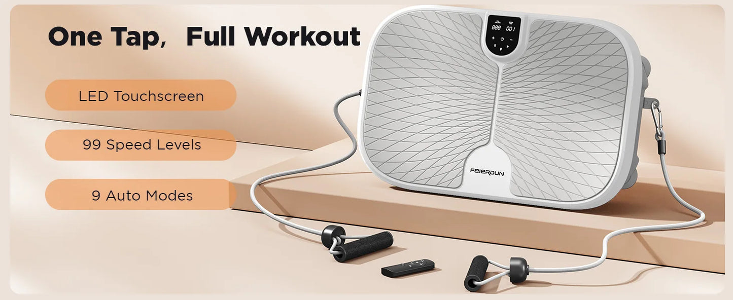 Vibration Plate Exercise Machine For Whole Body Workout
