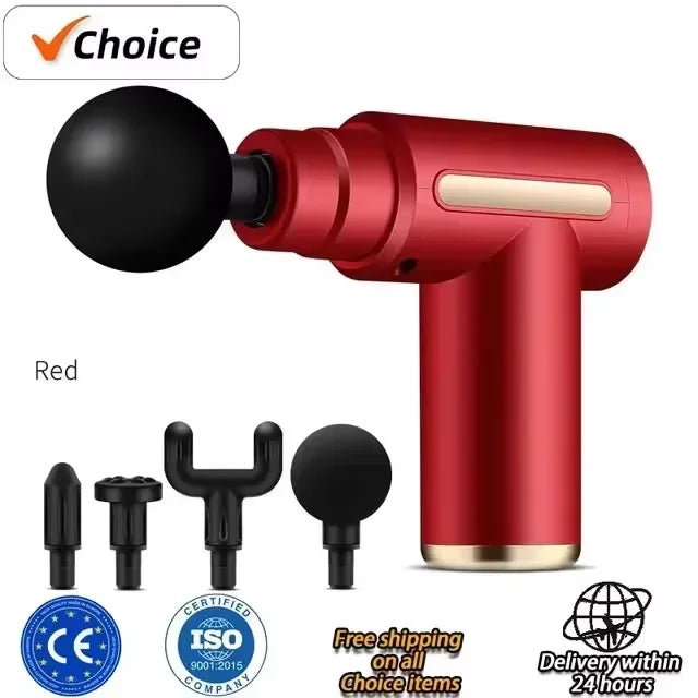 DIAMRI Mini USB Massage Gun Portable Fascia Relaxer For Shoulders