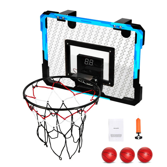 VEVOR Kids Foldable Basketball Hoop for Indoor Outdoor Fun Ages 3 and Up