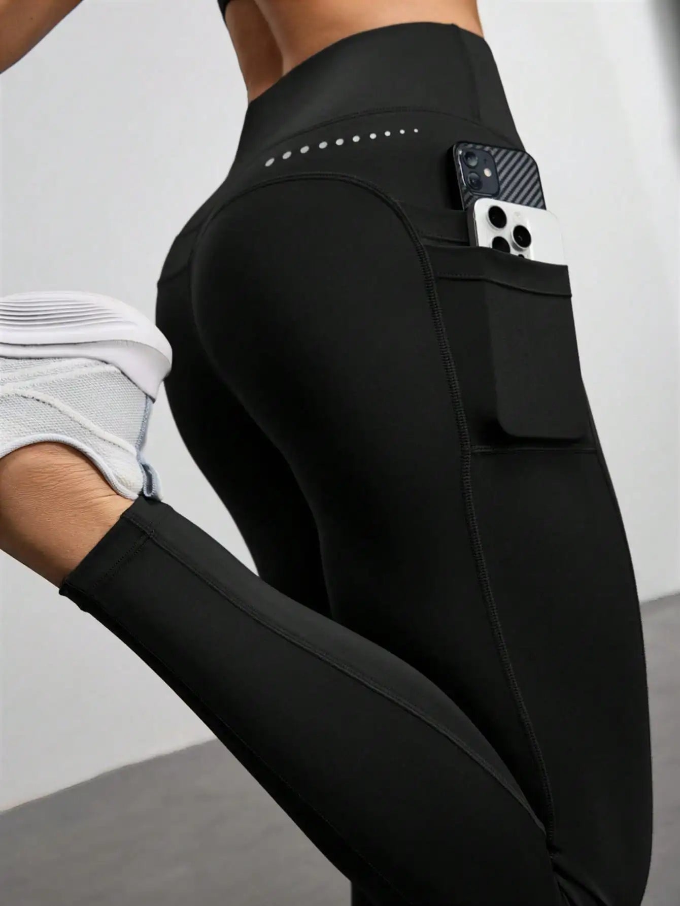 Women High Waist Fitness Leggings With Pockets Yoga Pants