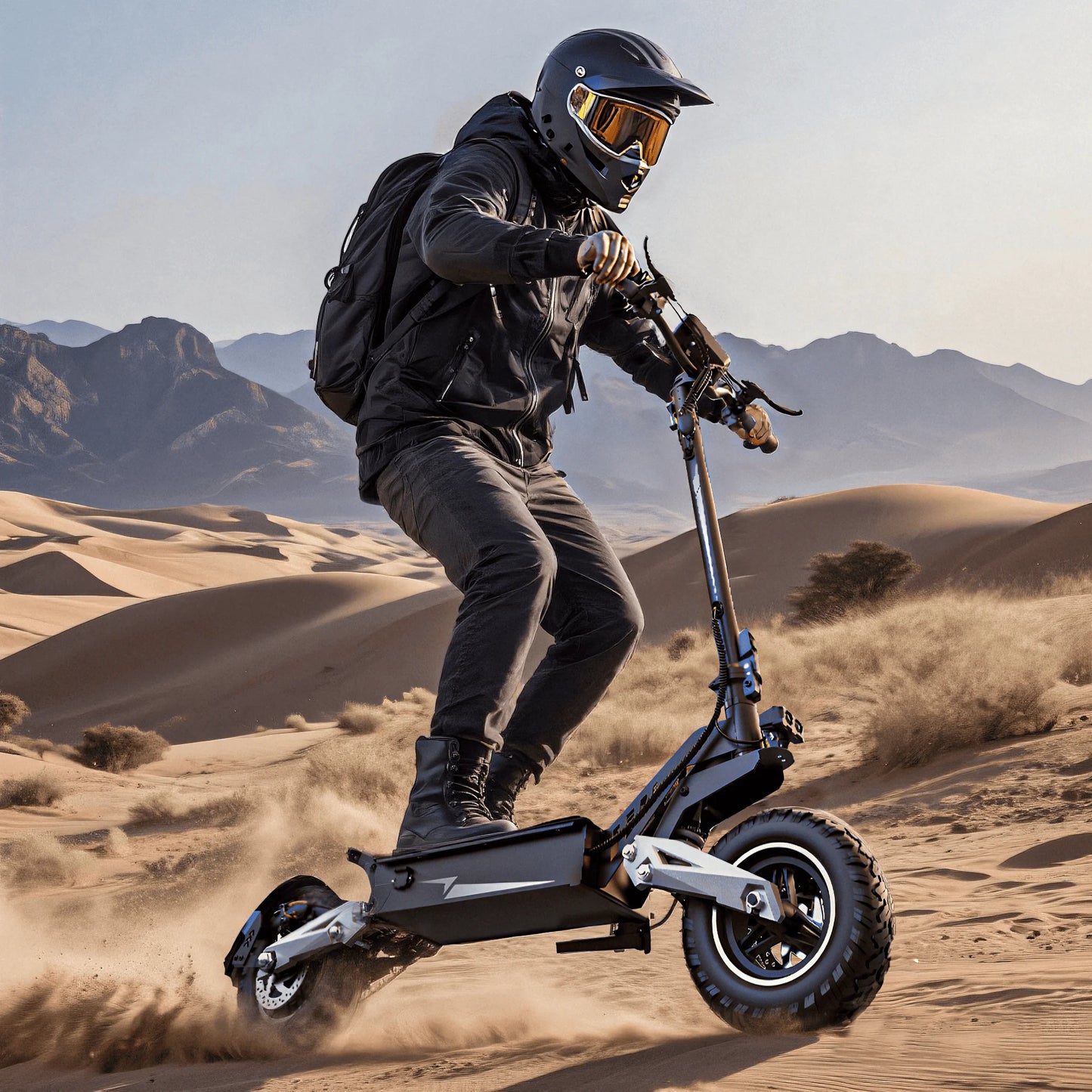 Max Speed Electric Scooter 900W Peak Motor 48V Lithium