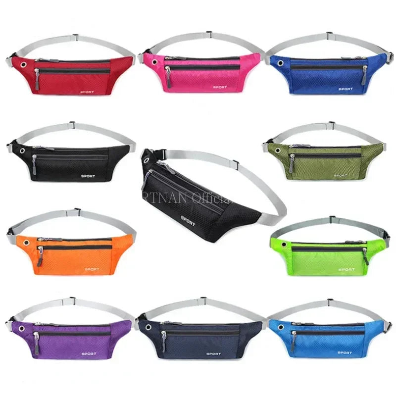 MRTNAN Multifunctional Nylon Waist Bag for Outdoor Sports