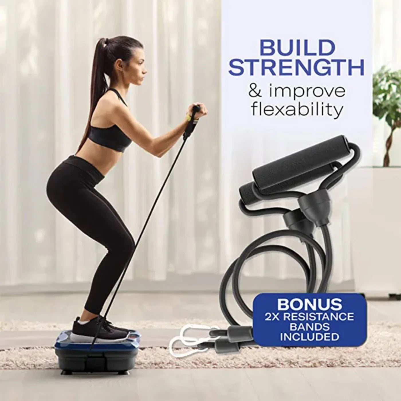 Upwork Vibration Plate Fitness Machine For Full Body Workout