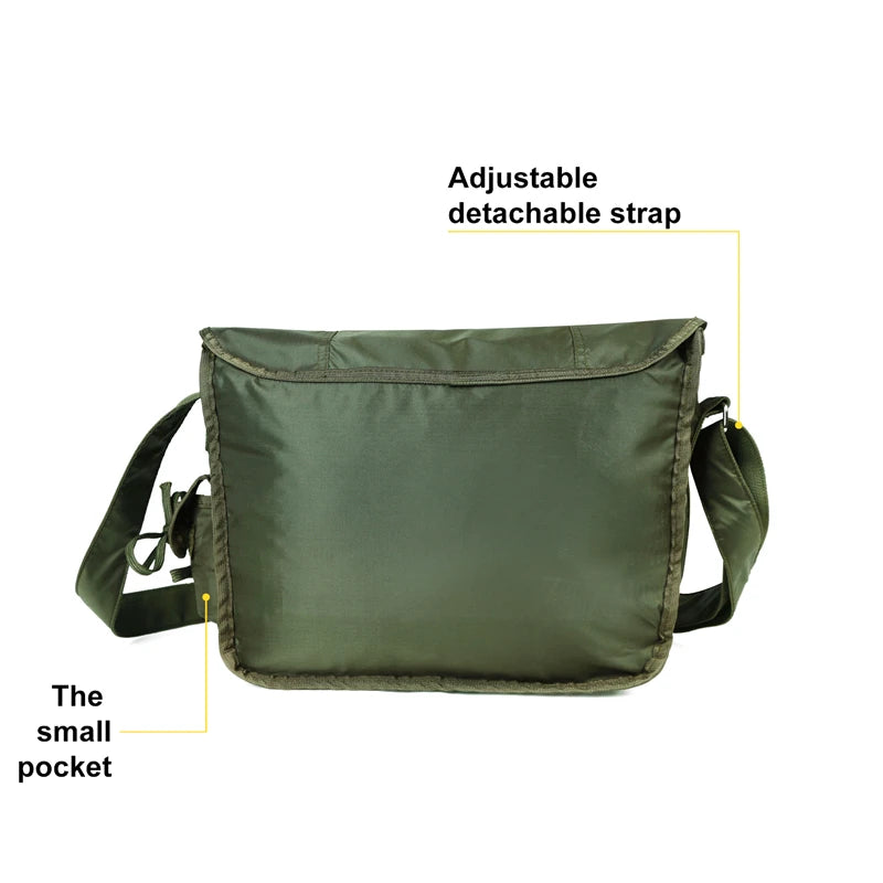 LQARMY Tactical Shoulder Sling Bag Nylon Waterproof Outdoor Chest Pack