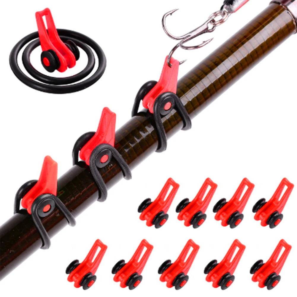 Shunmaii Plastic Fishing Hook Keeper Holder 10 Pieces