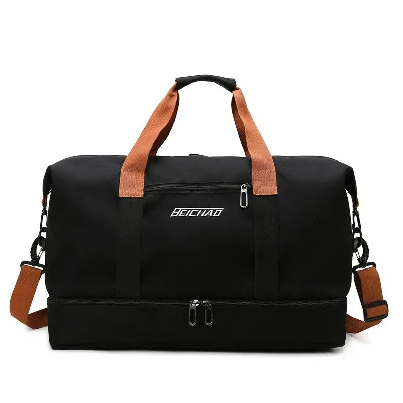 HDIRXGC Travel Gym Bag Portable Fitness Shoulder Crossbody Bag