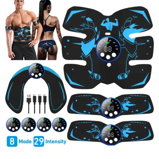 XMSJ YUKUI Wireless EMS Abdominal Trainer Belt Six Pack Abs